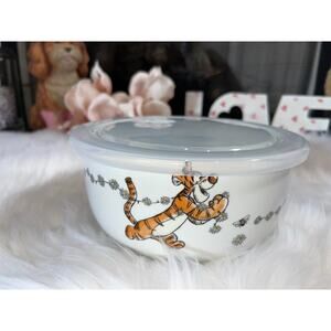 Disney Winnie The Pooh & Friends Tiger Daisy Chain Bowls Storage Container New